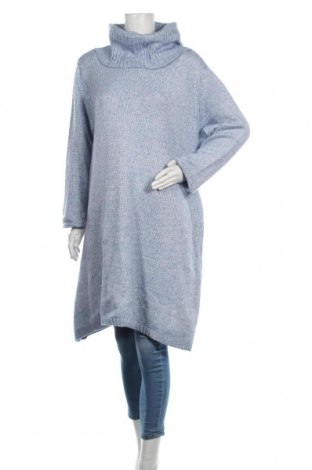 Γυναικείο πουλόβερ Bpc Bonprix Collection, Μέγεθος XXL, Χρώμα Μπλέ, Πολυεστέρας, Τιμή 17,90 €