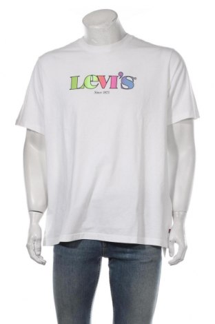 Ανδρικό t-shirt Levi's, Μέγεθος L, Χρώμα Λευκό, 100% βαμβάκι, Τιμή 22,81 €