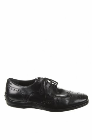Мъжки обувки Tod's, Размер 40, Цвят Черен, Естествена кожа, Цена 256,00 лв.