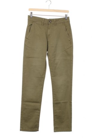Męskie spodnie Pepe Jeans, Rozmiar S, Kolor Zielony, 98% bawełna, 2% elastyna, Cena 105,63 zł