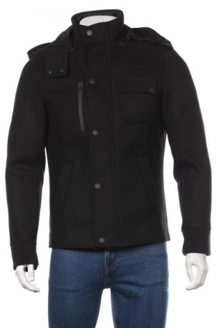 Pánsky kabát  Devred 1902, Veľkosť S, Farba Čierna, 67% vlna, 24% polyester, 4%acryl , 3% polyamide, 2% viskóza, Cena  89,38 €