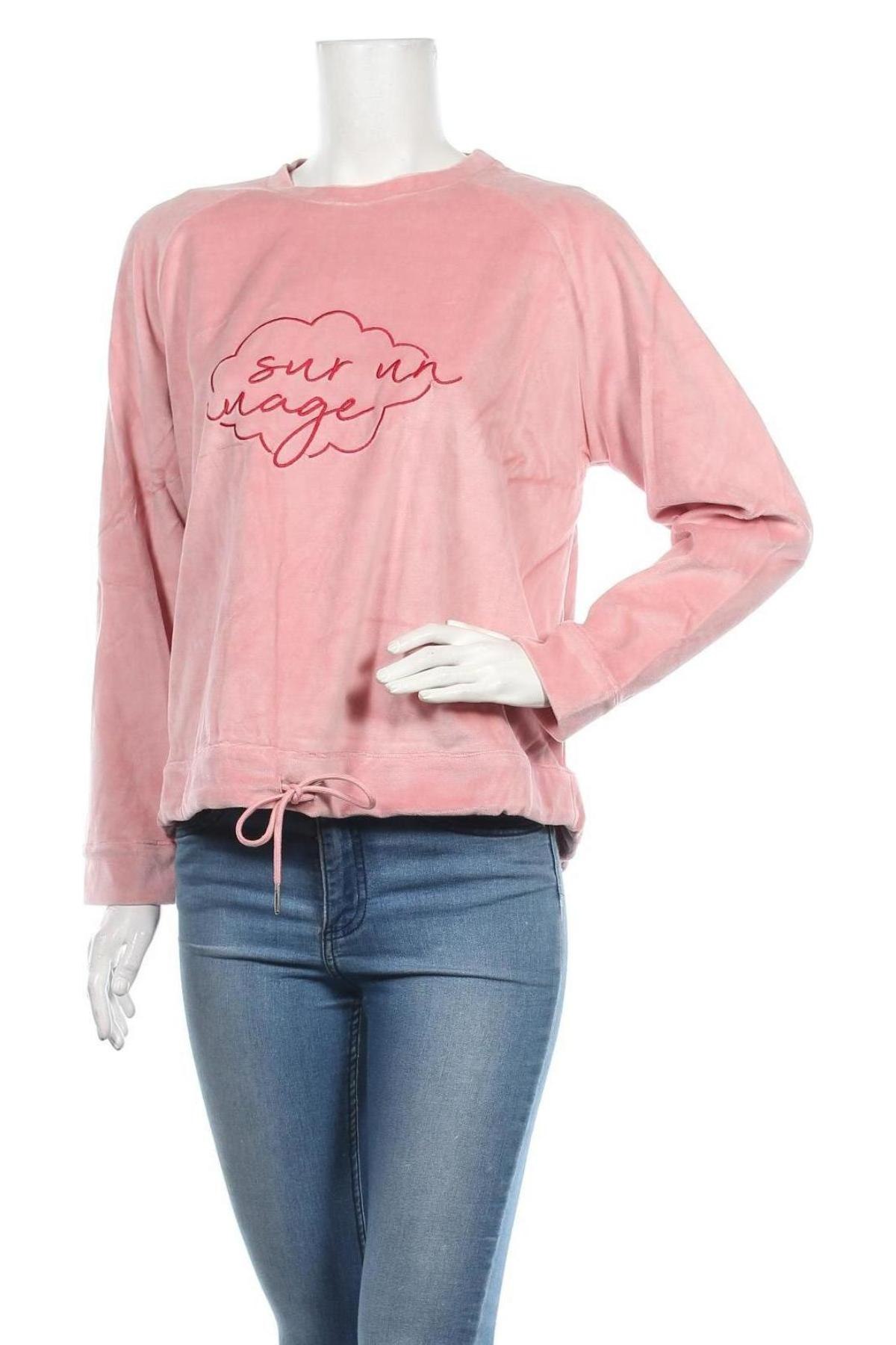 Дамска блуза Irl, Размер L, Цвят Розов, 80% памук, 20% полиестер, Цена 34,50 лв.