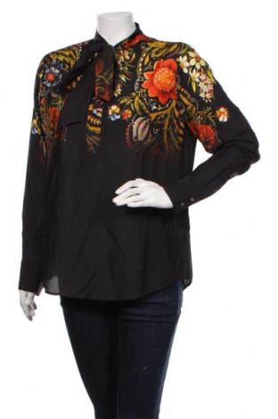 Γυναικεία μπλούζα Desigual, Μέγεθος XL, Χρώμα Μαύρο, 80% βισκόζη, 20% μετάξι, Τιμή 69,20 €