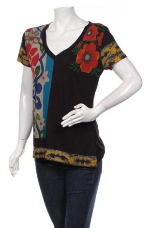 Damen Shirt Desigual, Größe L, Farbe Mehrfarbig, Viskose, Preis 44,95 €