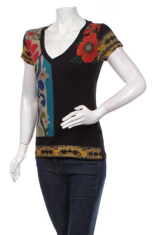 Γυναικεία μπλούζα Desigual, Μέγεθος XS, Χρώμα Πολύχρωμο, Βισκόζη, Τιμή 36,52 €