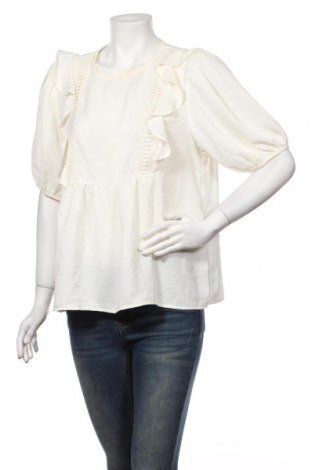 Γυναικεία μπλούζα Jdy, Μέγεθος L, Χρώμα Εκρού, Πολυεστέρας, Τιμή 22,81 €