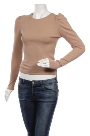 Γυναικεία μπλούζα Jdy, Μέγεθος S, Χρώμα  Μπέζ, 95% βαμβάκι, 5% ελαστάνη, Τιμή 20,88 €