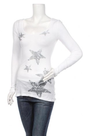 Γυναικεία μπλούζα Oui, Μέγεθος M, Χρώμα Λευκό, Τιμή 10,39 €