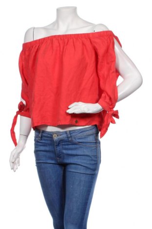 Дамска блуза Superdry, Размер M, Цвят Червен, Цена 41,65 лв.