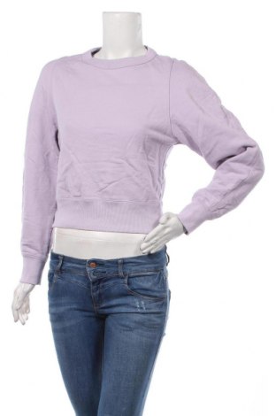 Дамска блуза Uniqlo, Размер S, Цвят Лилав, 100% памук, Цена 35,70 лв.
