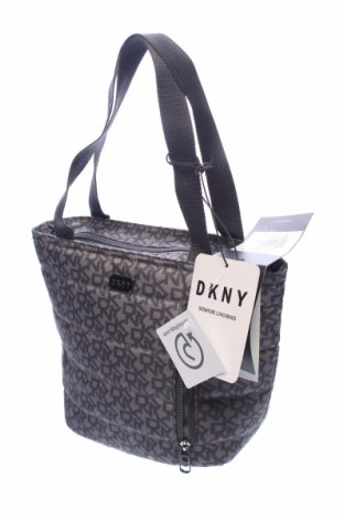 Дамска чанта DKNY, Цвят Син, Текстил, Цена 163,00 лв.