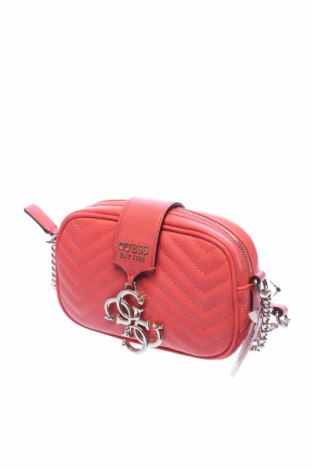 Γυναικεία τσάντα Guess, Χρώμα Ρόζ , Δερματίνη, Τιμή 96,26 €