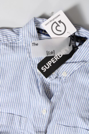 Дамска риза Superdry, Размер M, Цвят Син, Цена 19,80 лв.