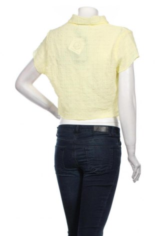 Дамска риза Weekday, Размер L, Цвят Жълт, Цена 69,00 лв.