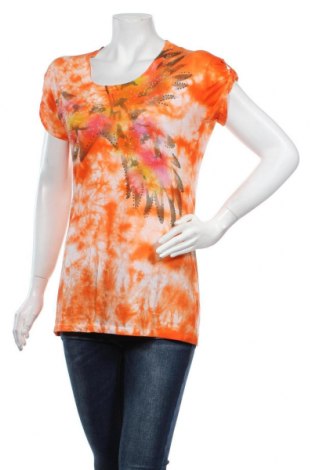 Γυναικείο t-shirt Aviva, Μέγεθος M, Χρώμα Πορτοκαλί, Τιμή 17,32 €