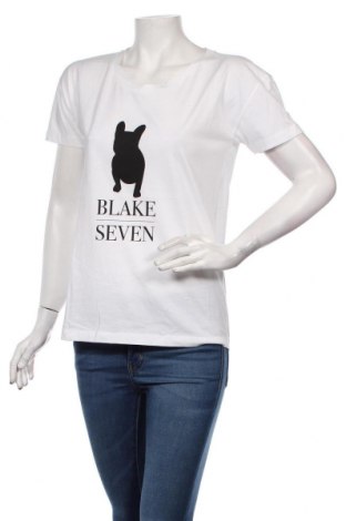 Γυναικείο t-shirt Blake Seven, Μέγεθος S, Χρώμα Λευκό, Τιμή 16,29 €