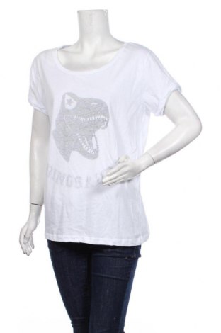 Γυναικείο t-shirt Blake Seven, Μέγεθος L, Χρώμα Λευκό, Βαμβάκι, Τιμή 15,26 €