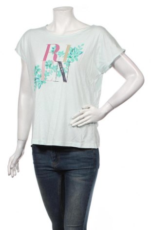 Γυναικείο t-shirt Cortefiel, Μέγεθος M, Χρώμα Μπλέ, 50% βαμβάκι, 50% μοντάλ, Τιμή 6,50 €