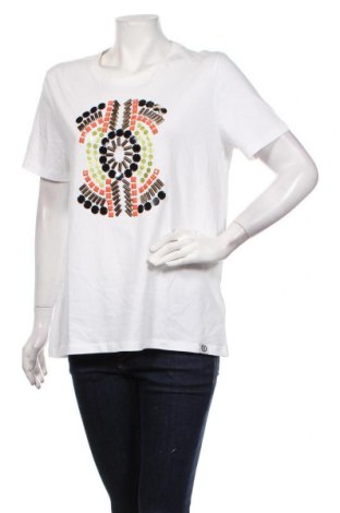Damen T-Shirt Desigual, Größe XL, Farbe Weiß, Baumwolle, Preis 36,70 €