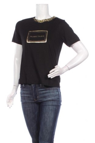 Дамска тениска Guess By Marciano, Размер S, Цвят Черен, 60% памук, 40% модал, Цена 62,30 лв.