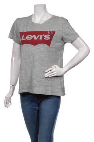 Дамска тениска Levi's, Размер L, Цвят Сив, 100% памук, Цена 34,00 лв.