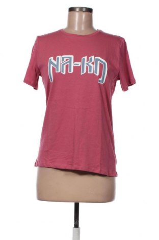 Дамска тениска NA-KD, Размер S, Цвят Пепел от рози, Цена 31,85 лв.