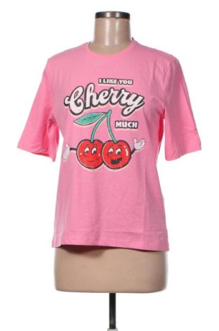 Γυναικείο t-shirt ONLY, Μέγεθος S, Χρώμα Ρόζ , Βαμβάκι, Τιμή 14,07 €
