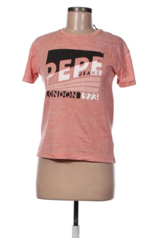 Damen T-Shirt Pepe Jeans, Größe XS, Farbe Rosa, 55% Baumwolle, 45% Polyester, Preis 32,58 €