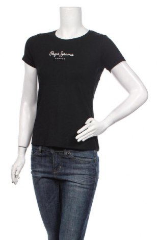 Damen T-Shirt Pepe Jeans, Größe M, Farbe Schwarz, 95% Baumwolle, 5% Elastan, Preis 32,58 €