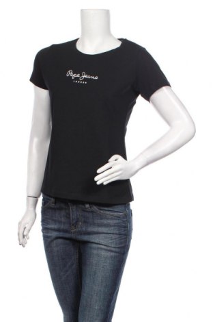 Damen T-Shirt Pepe Jeans, Größe S, Farbe Blau, 95% Baumwolle, 5% Elastan, Preis 30,51 €