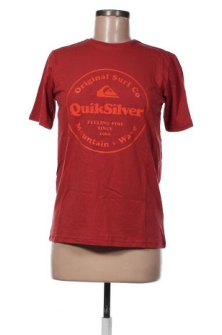 Dámské tričko Quiksilver, Velikost L, Barva Červená, 100% bavlna, Cena  556,00 Kč