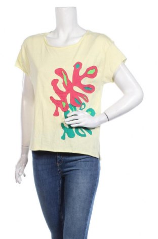 Γυναικείο t-shirt Reserved, Μέγεθος S, Χρώμα Κίτρινο, Βαμβάκι, Τιμή 21,71 €