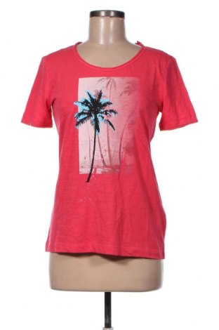 Γυναικείο t-shirt S.Oliver, Μέγεθος S, Χρώμα Ρόζ , Βαμβάκι, Τιμή 17,68 €