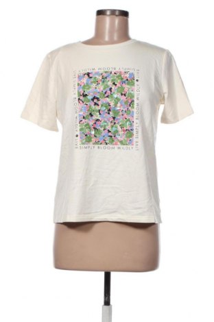 Damski T-shirt Tom Tailor, Rozmiar S, Kolor ecru, 95% wiskoza, 5% elastyna, Cena 91,43 zł