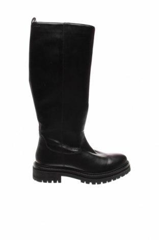 Γυναικείες μπότες Geox, Μέγεθος 39, Χρώμα Μαύρο, Γνήσιο δέρμα, Τιμή 162,01 €