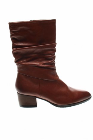 Γυναικείες μπότες Tamaris, Μέγεθος 38, Χρώμα Καφέ, Γνήσιο δέρμα, Τιμή 24,78 €