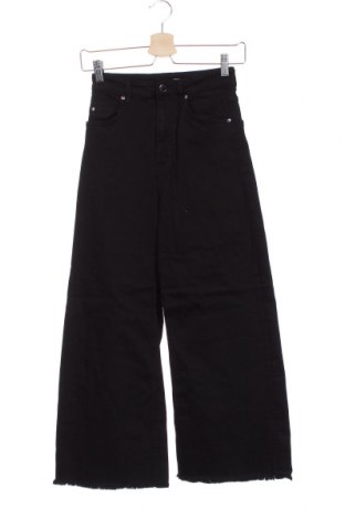 Damskie jeansy H&M, Rozmiar XS, Kolor Czarny, 98% bawełna, 2% elastyna, Cena 45,90 zł
