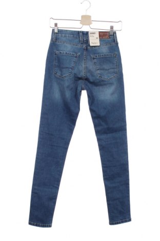 Damskie jeansy Pepe Jeans, Rozmiar XS, Kolor Niebieski, 97% bawełna, 3% elastyna, Cena 377,83 zł