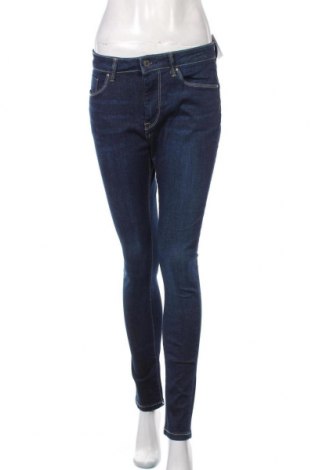 Blugi de femei Pepe Jeans, Mărime M, Culoare Albastru, 85% bumbac, 12% poliester, 3% elastan, Preț 93,26 Lei