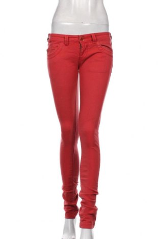 Γυναικείο Τζίν Pull&Bear, Μέγεθος M, Χρώμα Κόκκινο, 98% βαμβάκι, 2% ελαστάνη, Τιμή 12,68 €