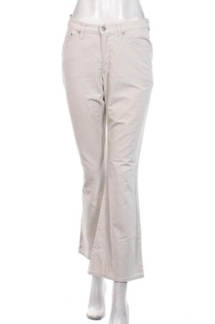 Дамски джинси H.I.S, Размер M, Цвят Бежов, 98% памук, 2% еластан, Цена 36,91 лв.