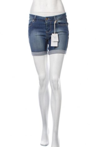 Pantaloni scurți de femei XT Studio, Mărime M, Culoare Albastru, 98% bumbac, 2% elastan, Preț 107,57 Lei