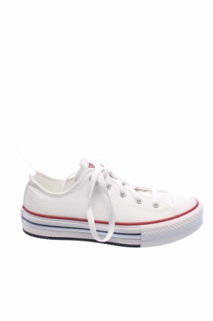 Дамски обувки Converse, Размер 37, Цвят Бял, Текстил, Цена 90,30 лв.