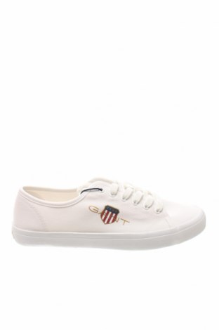 Γυναικεία παπούτσια Gant, Μέγεθος 38, Χρώμα Λευκό, Κλωστοϋφαντουργικά προϊόντα, Τιμή 55,36 €