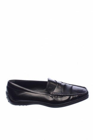 Дамски обувки Tod's, Размер 37, Цвят Черен, Естествена кожа, Цена 97,60 лв.