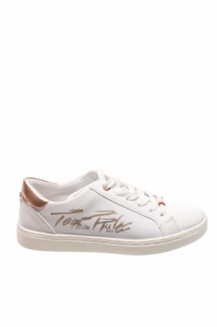 Дамски обувки Tom Tailor, Размер 38, Цвят Бял, Еко кожа, Цена 81,75 лв.