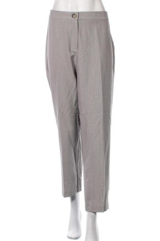 Дамски панталон Liz Jordan, Размер L, Цвят Сив, 69% полиестер, 26% вискоза, 5% еластан, Цена 43,05 лв.