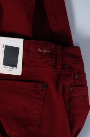 Γυναικείο παντελόνι Pepe Jeans, Μέγεθος XS, Χρώμα Κόκκινο, Τιμή 34,10 €