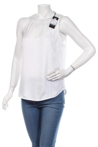 Γυναικείο αμάνικο μπλουζάκι Guess, Μέγεθος M, Χρώμα Λευκό, Τιμή 7,65 €