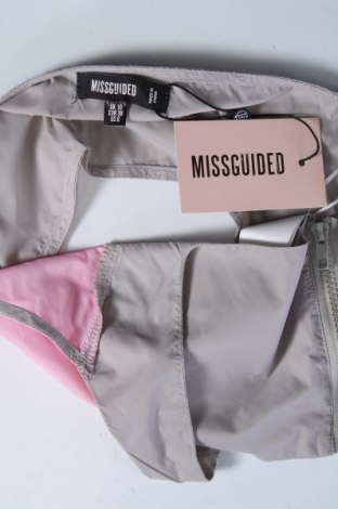 Γυναικείο αμάνικο μπλουζάκι Missguided, Μέγεθος M, Χρώμα Γκρί, Τιμή 17,53 €